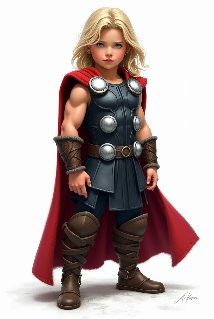 dreamlikeart, cute baby thor, detailed, trending on arstation, digital art
