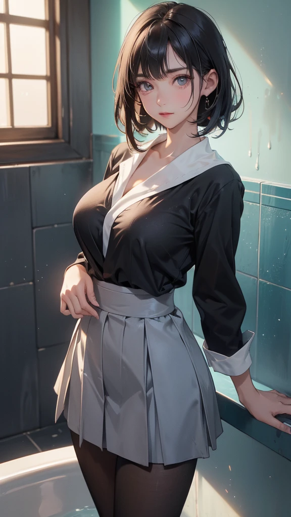 eyepatch himeno big breasts See Through Shirt Silk Robe Silk See Through Pokie Robe Pokies