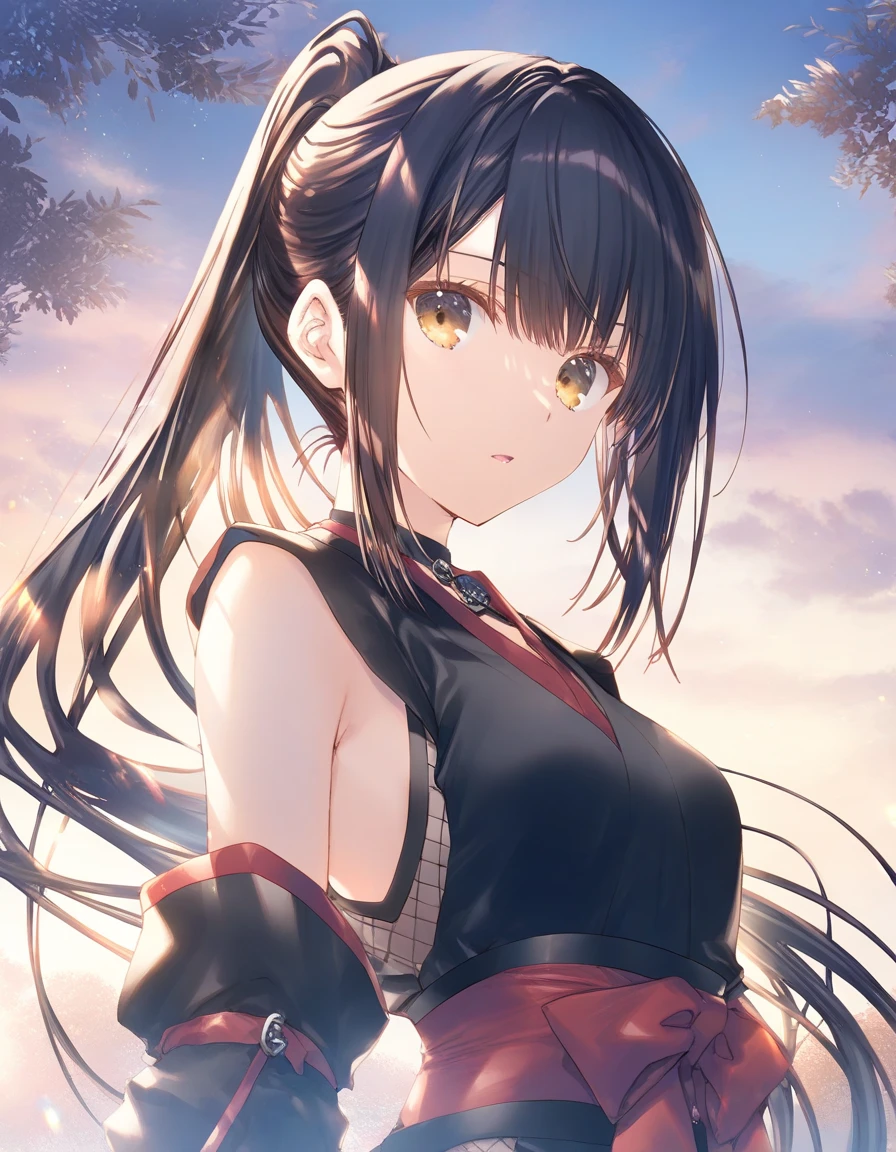 1girl, ninja, little female, small breasts, beautiful detailed eyes, expressionless, open mouth, outdoors,wind, fantasy, game CG, break,((artist:mitsumi_misato)),(artist:fujiyama),(artist:suzumori),(masterpiece), (best quality), (ultra-detailed), very aesthetic, newest, beauty illustration,super detailed skin, (masterpiece), (best quality), (ultra-detailed), very aesthetic lighting,newest ,hi res,absurd_res,2023,shaded,digital media (artwork), realistic lighting, 4k, 8k, 