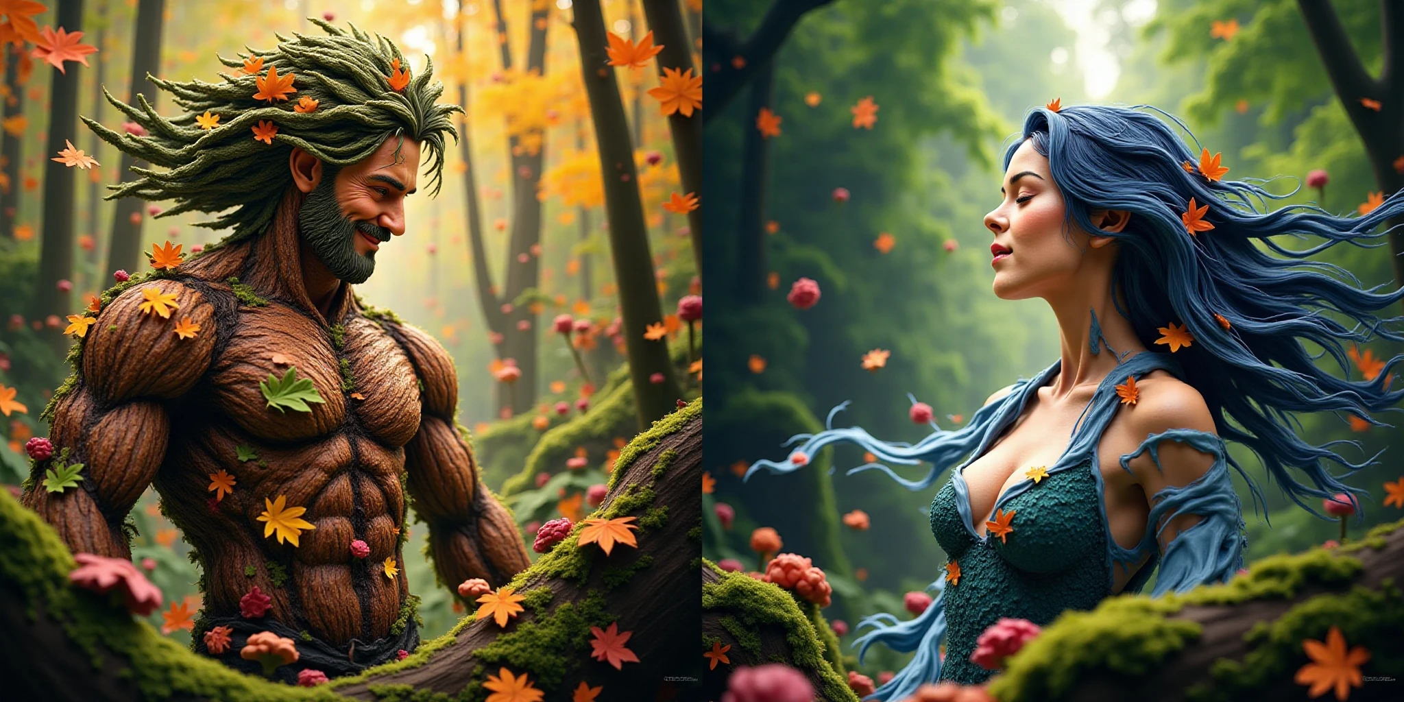 a highly detailed Digital Art Illustration of The goddess slutty_whore Medusa fused with the villain Poison Ivy, at the players ball, cum_on_hair, group_sex, dick_swallower, beautiful, after midnight, dynamic pastel Lighting, Photorealistic intricate details, Full body, Octane Render, Unreal Engine 5, 16K, Cel-Shading, Artgermà, by Akira Toriyama and Kentaro Miura