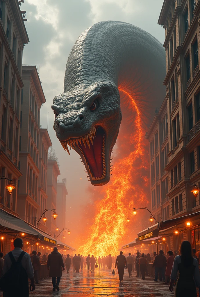 a massive underground death worm creature with huge sharp teeth, wriggling beneath the KLCC towers, detailed anatomy, extremely realistic, highly detailed, dark moody atmosphere, dramatic lighting, cinematic, masterpiece