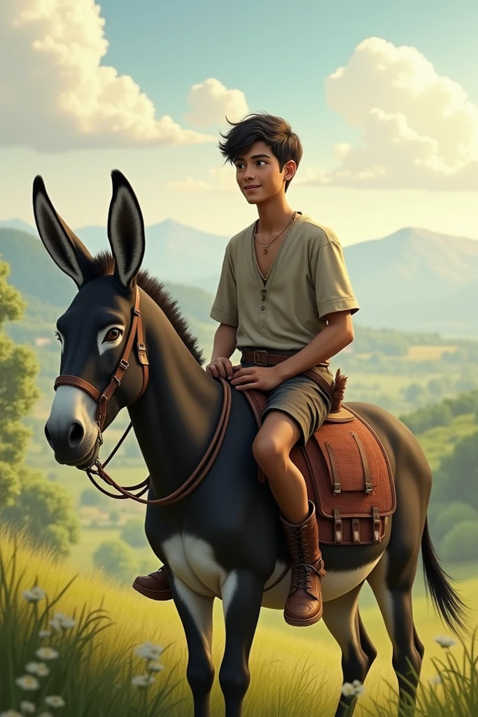 a cowboy riding a horse in a lush jungle, detailed facial features, portrait, (best quality,4k,8k,highres,masterpiece:1.2),ultra-detailed,(realistic,photorealistic,photo-realistic:1.37),cinematic lighting,vibrant colors,dramatic composition,intricate vegetation,dramatic lighting,dramatic shadows,moody atmosphere
