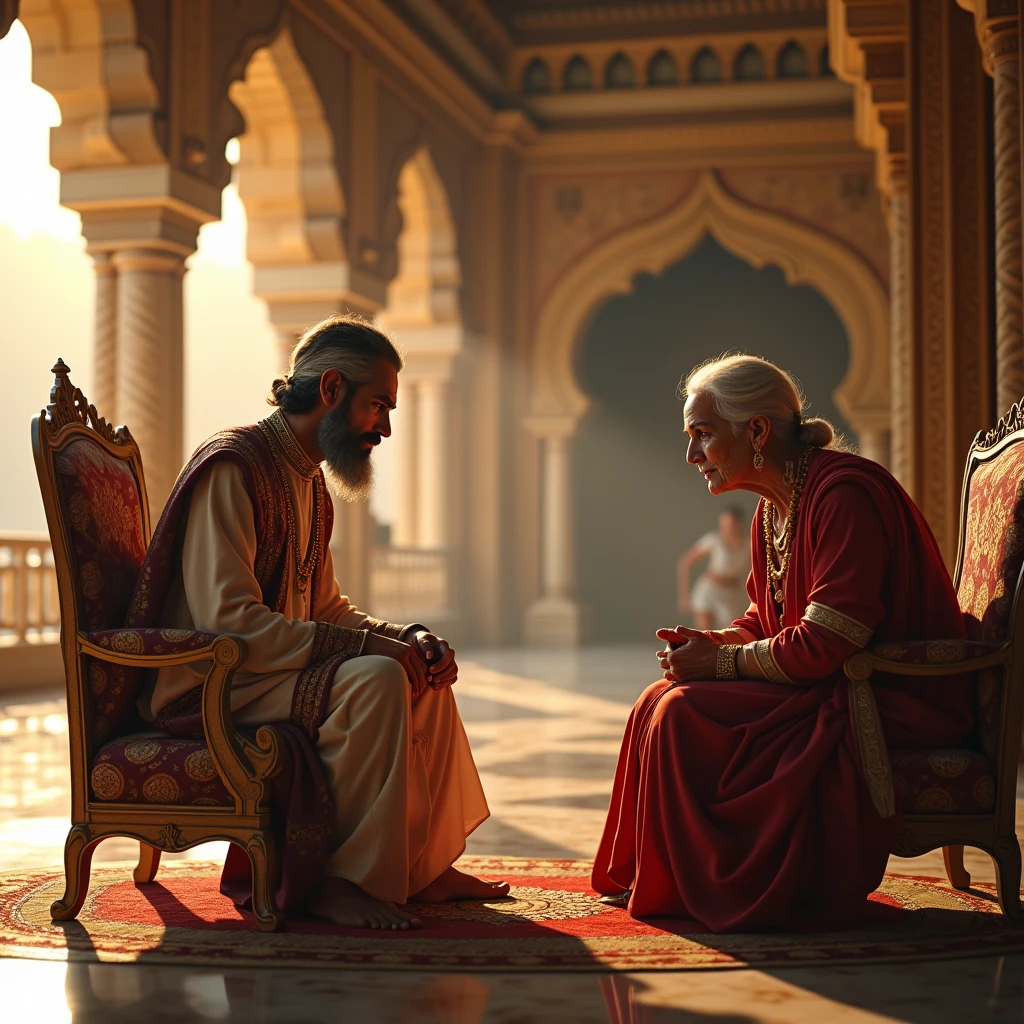One day a wise scholar of the village came to advise Sheikh Hasina