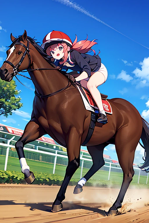 horse tailed
