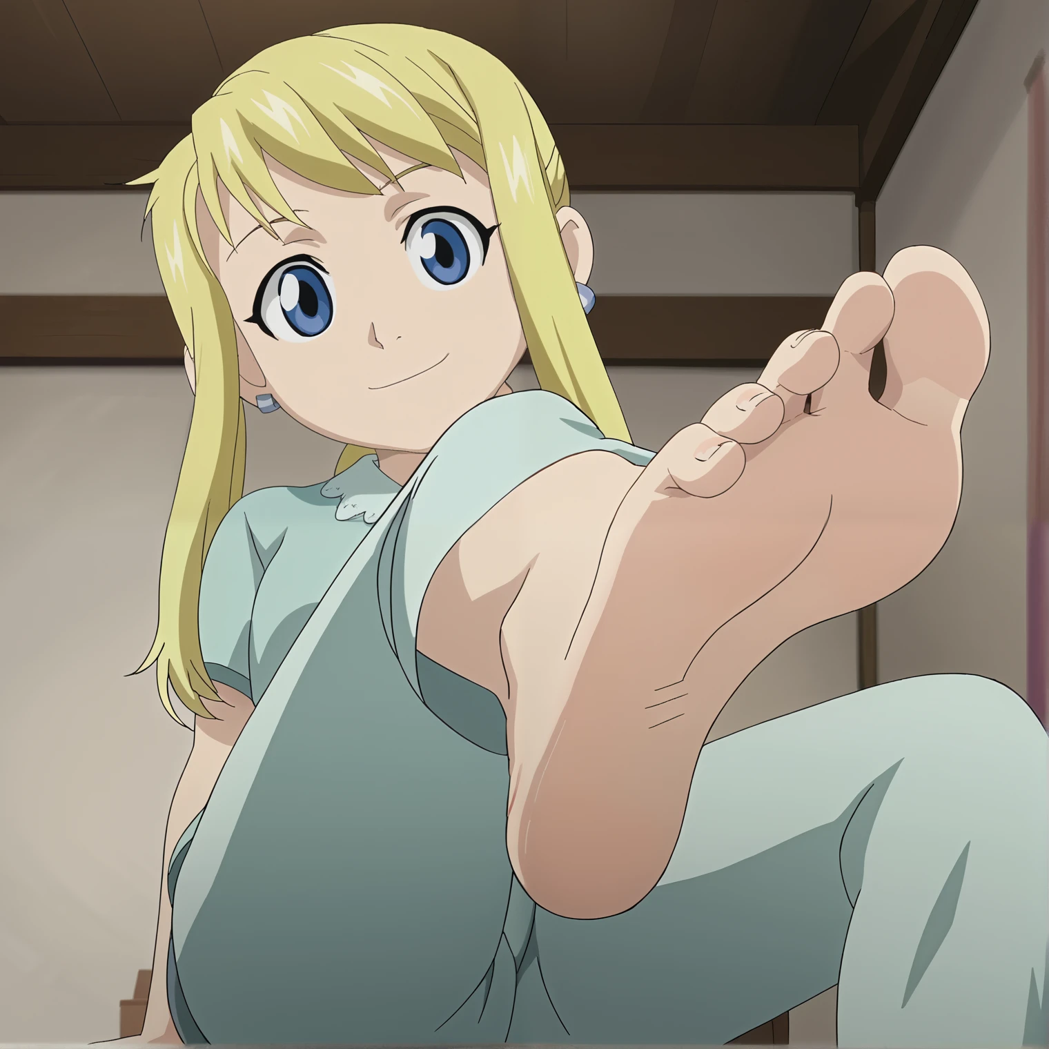 score_9, score_8_superior, score_7_superior, score_6_superior, sauce_anime, Perfect hands, Perfect Eyes, Break 1 Boy,One girl, alone, Blowjob,Mavis, scenery, the third floor, grip \(Made in Abyss\), Blonde Hair, Green Eyes, Glasses, Low twin tails, masterpiece, expensive quality, very_expensive_solve, big_file size, Full Color,Bedroom,belly button,blush,(Completely naked:1.2),Pussy,Nipples,(Little:1.4),(Flat Chest:1.2),(pregnant:0.8),