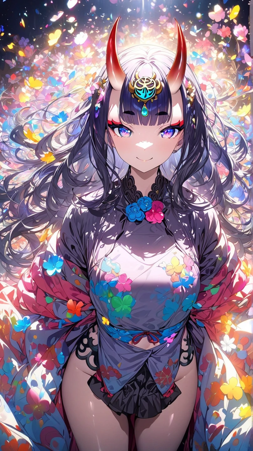 Change to smile、a smile、Throat and face