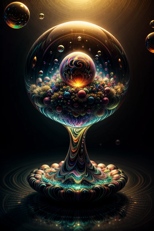 An amazing image of light emerging from colors in a psychedelic dream, shimmering glass morphing out of colors, bright neon and fluorescent colors,very bright, vibrant colors, perfectly formed and symmetrical reflective bubbles and spheres, attention to detail with these beautiful bubbles and spheres, Extreme  Hallucinations in a gorgeous piece of  psychedelic digital artwork, Stunning, pixel art, tripped out colors, 4d mandelbulb psychedelics, glass like psychedelic landscape, intricate rainbow environment, psychedelic underwater brightness and glow with neon colors, glowing colors twist inside of translucent glass spheres and bubbles with light and color reflecting off of both in bright fluorescent colors, psychedelic trip, fluorescent and neon aesthetic, psychedelic vibrant colors, bright psychedelic paint splattered backgrounds,swirling spirals and vortex, bright vibrant colors popping out from 3d glass spheres, Rotational Symmetry, Pixel Assets, Portrait photography, Surrealism, Photorealistic, Hyperdetailed, Glass Morphism, Digital Art, Sparkle, Optical Illusion, Glowing Light, Reflective Light, Overexposure, Backlighting, Depth Of Field, Spheres and bubbles show perfect Symmetry, UHD, High Details, High Quality, Super Detailed, Full Focus, Awe inspiring, Shockingly unique wallpaper art, Breathtaking, Indescribably Beautiful, Heaven sent images, Best Quality, Award Winning, Masterpiecea psychedelic digital art,ultra-detailed vibrant fluorescent neon colors,intricate rainbow glass-like environment,shimmering glass bubbles morphing out of swirling colors,glowing light and reflection,4d mandelbulb psychedelic landscape,bright overexposed backlighting with depth of field,award winning masterpiece,pixel art,portrait photography,photorealistic,hyperdetailed,glass morphism,sparkle,optical illusion,rotational symmetry,best quality,8k,ultra-fine detailsA close up of beautiful bubbles floating on top of each other, LSD, DMT imagery. octane render, psychedelic droplets 