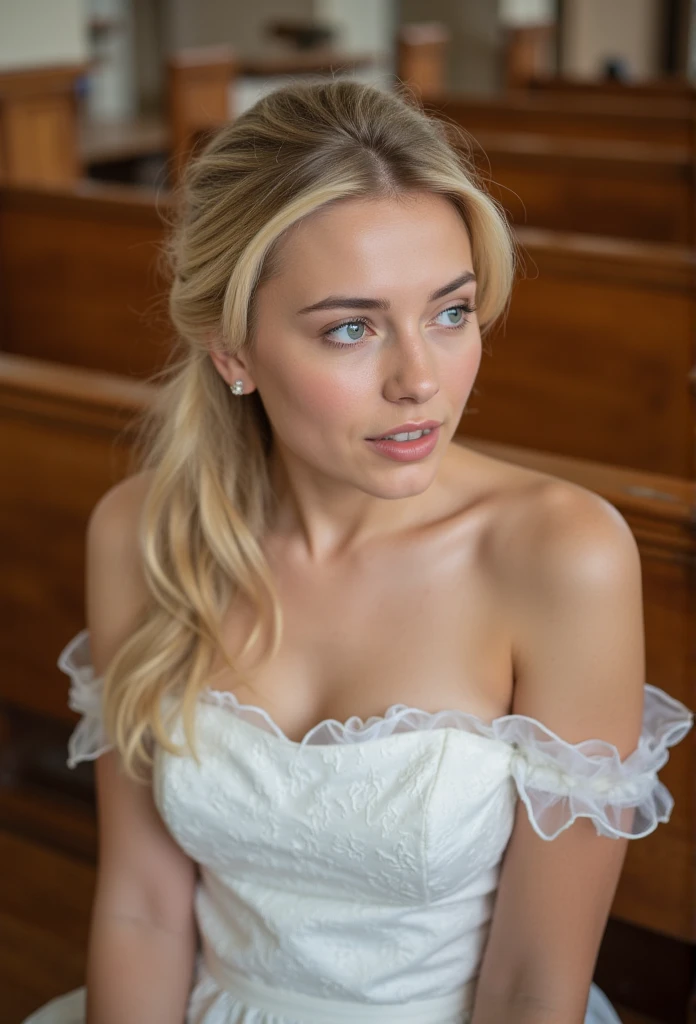 <lora:hannahhays:1>,hannahhays,full body,wedding dress, Fujifilm X-T3,1/1250sec at f/2.8,ISO 160,84mm,RAW photo,Uplight,wide shot,ideal face template,film grain,distance from camera,RAW Photo, DSLR,, <lora:add_detail:1>,detailed face,realistic skin texture,realistic pores, photorealistic photo,highly detailed 8k photo,hyperrealism,