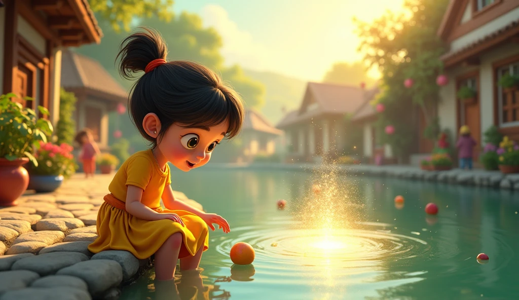 Uma menina de 1,5 year old is sitting in a garden, is looking at the ground, procurando algo, She's wearing gardener clothes, it's serious, curiosa, side view of the scene, qualidade perfeita, foco claro (mess - house: 0.8), (obra-prima: 1.2) (Realista: 1.2) (Bokeh) (Melhor qualidade) (Pele detalhada: 1.3) (Detalhes intrincados) (8K) (Detalhe Olho) (foco nítido), (Infeliz)
