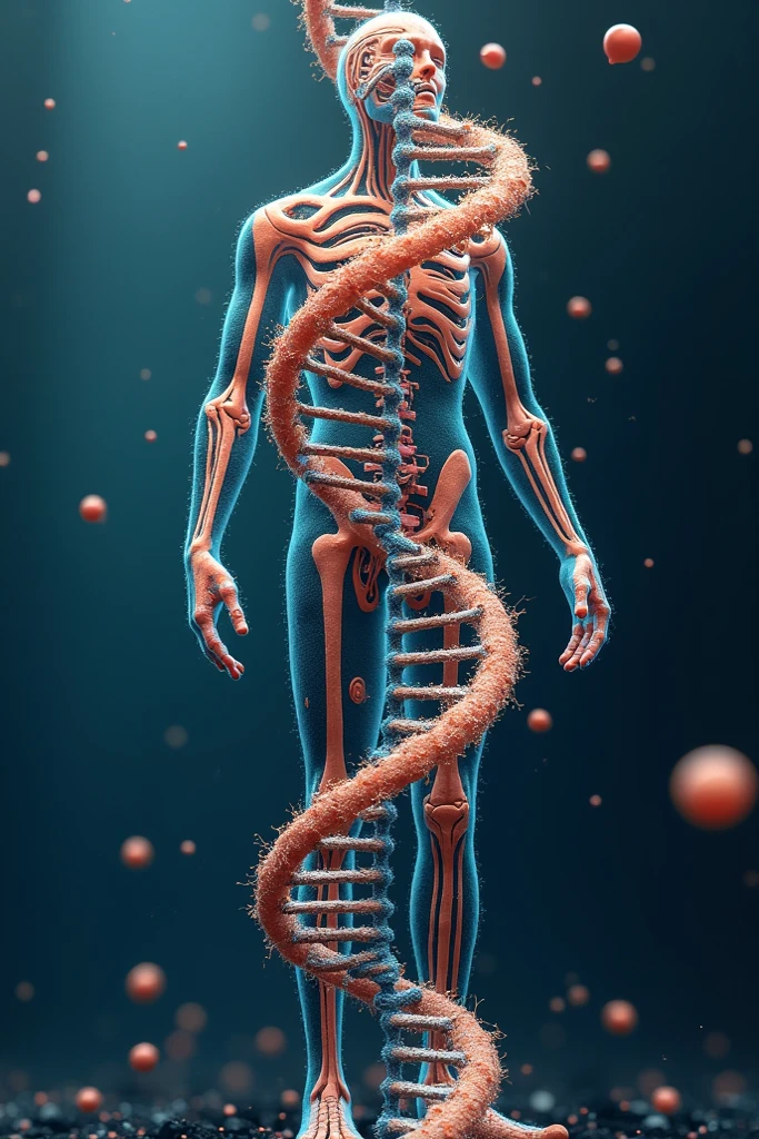 Fita de DNA, Evolution of Human DNA, Processo evolutivo da humanidade, DNA Místico, evolution of man