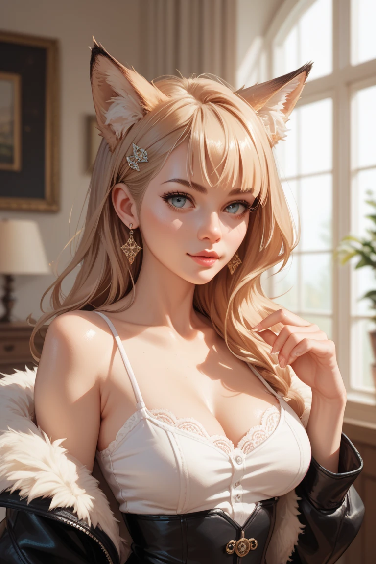 (best quality,4k,8k,highres,masterpiece:1.2),ultra-detailed,(realistic,photorealistic,photo-realistic:1.37),sexy,lithe,posh,detailed catgirl,expressive,dynamic,curvy,dreamy,powerful,dramatic,beautiful detailed eyes,beautiful detailed lips,extremely detailed eyes and face,longeyelashes,provocative,fierce,captivating,dark and mysterious,dainty hands,wild hair flowing,confident expression,delicate features,lush curves,flowing dress,playful smile,sexy pose,seductive look,peekaboo,alluring gaze,provocative positioning,subtle yet powerful,garter belt,exquisite beauty,goddess,erotic,attractive silhouette,radiating charm,feminine grace,sublime elegance,naked,artistic body,subtle nudity,tempting figure,sensual curves,intense sexuality,enticing,passionate,emotional depth,soft lighting,cinematic atmosphere,luscious colors,expressive shadows,dramatic light and shadow,ethereal glow,vibrant saturation,artistic composition,exquisite details,perfect proportions,graceful movements,deep emotions,compelling presence,striking beauty,mesmerizing,impressive artwork,colorful background,mystery and intrigue,sensuous,visual storytelling,alluring atmosphere,heavenly,gorgeous imagery,depth and richness,artistic vision,unforgettable impression,seductive setting