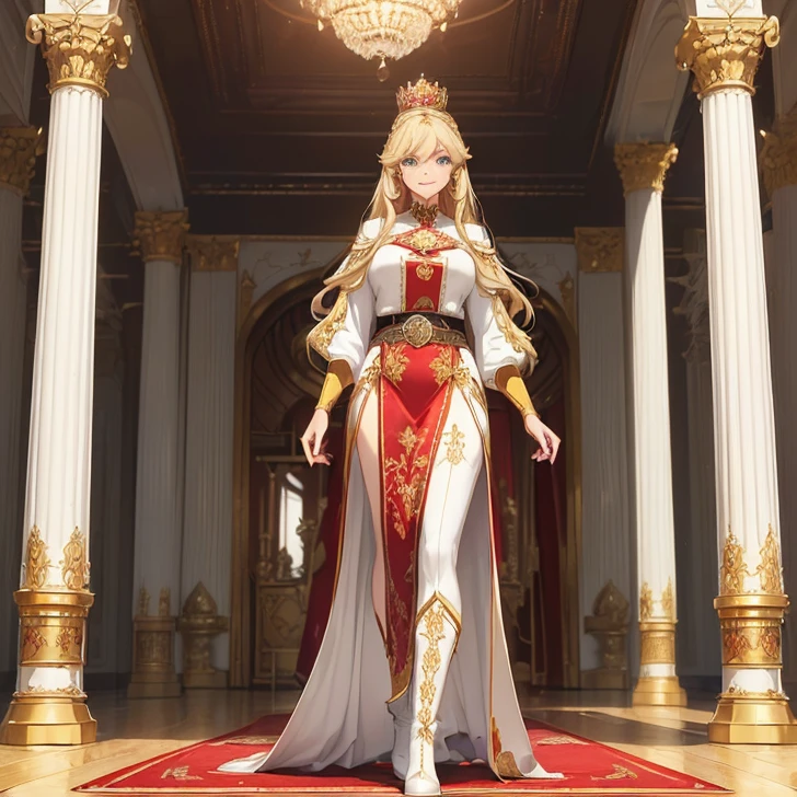 A beautiful Women, (empress), ((full body frame)), royal