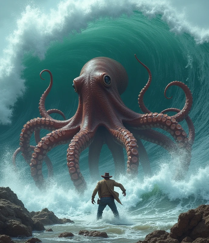 (best quality,4k,highres),(realistic:1.37),A woman greatly resembling Paris Hilton,1girl,torn,rugged costume,Supergirl costume,life-threatening situation,drowning,struggling desperately,dramatic,life-or-death,desperate gasping for air,octopus restraining her,tentacles tightly wrapped around her,underwater scene,ocean depths,perilous situation,emotional distress,dark and intense,heroine in distress,battle for survival,dire circumstances,fight for her life,ominous,twisting tentacles,ogre-like creature,majestic ocean backdrop,harrowing struggle,frantic struggle for freedom,dangerous encounter,thrilling,heart-pounding,claustrophobic,dire consequences,breathtaking,high-stakes,helpless,urgency,overwhelming odds,superhuman strength,unyielding determination,ultimately triumphant,limb-like appendages,dramatic climax,stunning visual,compelling narrative,intense imagination,epic struggle,visual spectacle