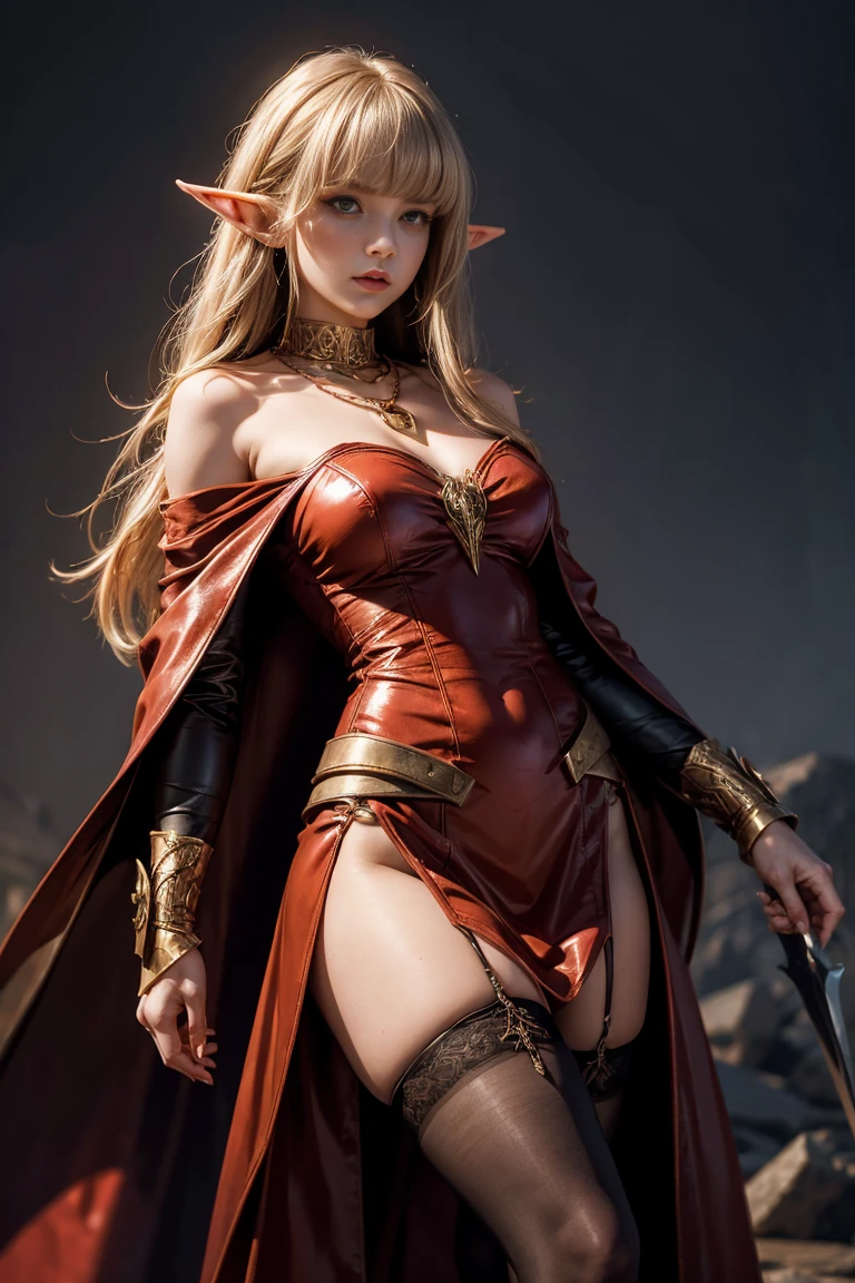 (((masterpiece, best quality))),(((high quality))),(((high resolution illustration))),(((hyper detail))),NSFW,(((Wordsworth's Sharon))),(((Very beautiful long blonde hair))),(((Very beautiful face))), ((((Detailed face)))),(((very beautiful blue eyes))),(((Realistic Skin))),(((her face is flushed))),(((slim body))),(((slim thighs))),(((small breasts))),(((very beautiful slender legs))),(((Red long dress with extremely detailed and intricate decoration))),(((boots with extremely detailed and intricate decoration))),(((cloak with very detailed and intricate decoration,))),(((beautiful earrings))),(((beautiful hair ornaments))),(((in the old dark deep forest:1.2))),(((late at night:1.7))),(((wet her skin))),(((Sharon is crying with tears streaming down her face:1.3))),(((torn clothes:1.8))),(((running))),(((Sharon is desperately trying to running escape:1.5)))