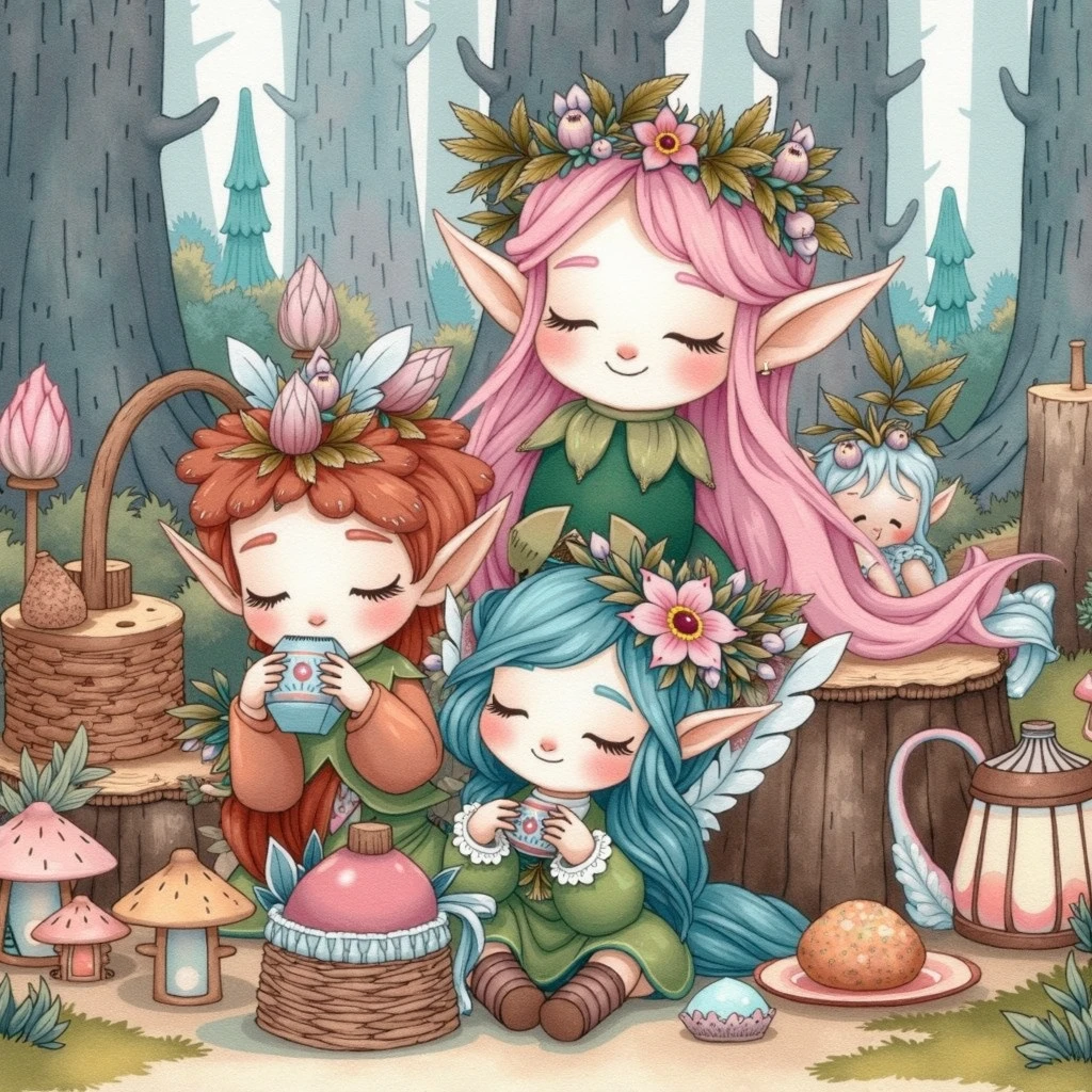 Change background horses with elves