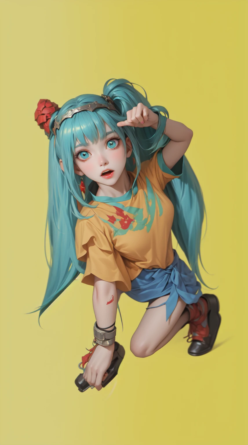 (A visually stunning, intricately designed robotic woman:1.4), (her form a harmonious blend of advanced mechanics and artistry, featuring a polished metallic finish with elegant, fluid lines), (captivating, lifelike features gently illuminated by internal light sources, creating a mesmerizing, ethereal appearance) (with extremely long flowing Peacock Blue hair, wires showing, wearing Bunny-themed sweater with a tulle skirt:1.2), (fierce battle between warriors atop a towering waterfall, their swords clashing amidst the thundering roar of water:1.3) UHD, 4k, anime, highly detailed face, (<lora:SDXLCottonCandy:1.0> in the style of Cottoncandy:1.3), (action packed:1.3)