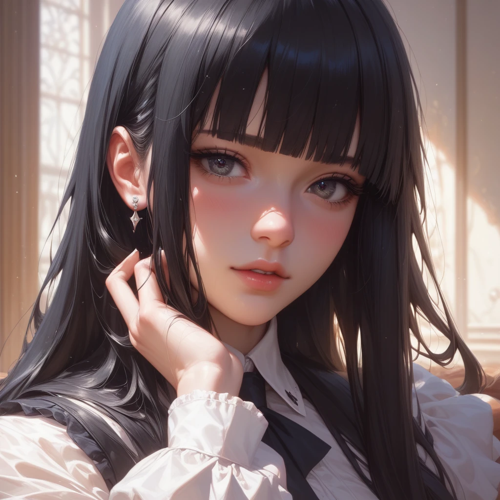   score_9,   score_8_up,   score_7_up,   best quality, masterpiece, zPDXL3, break,  mio default , 
nsfw, ,hime cut, Long black hair, , , , , ,,, 
Slightly drawn composition