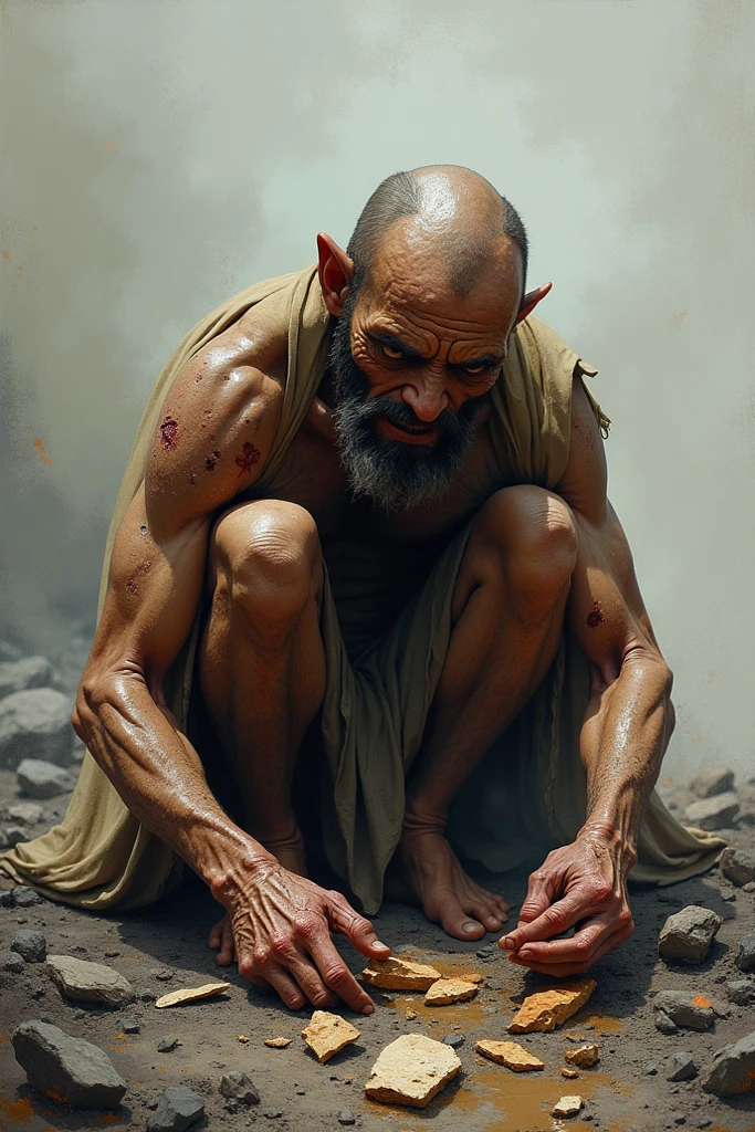 A handsome,Orc with abs tied to the sofa,Shoes taken off,Revealing two big bare feet,Both feet are locked in the foot,Feet raised,Soles facing forward,Five toes tied with rope in foot,His hands were tied tightly to one end of the sofa.,His upper body was stripped,Wearing only a pair of trousers,Being tickled by a man in a cap,His armpits were constantly tickled by feathers.,The soles of his feet were being scratched by two brushes.,The toes are also tickled by the feathers growing from the toes.。The abdomen is scratched with a brush,And he laughed,Struggling hysterically,Swinging his two feet,I want to escape from this nightmare.,But can only endure the punishment of being tickled。*(Have an expression of laughing like being tickled,Keep your feet elevated,The soles of your feet should face the screen)