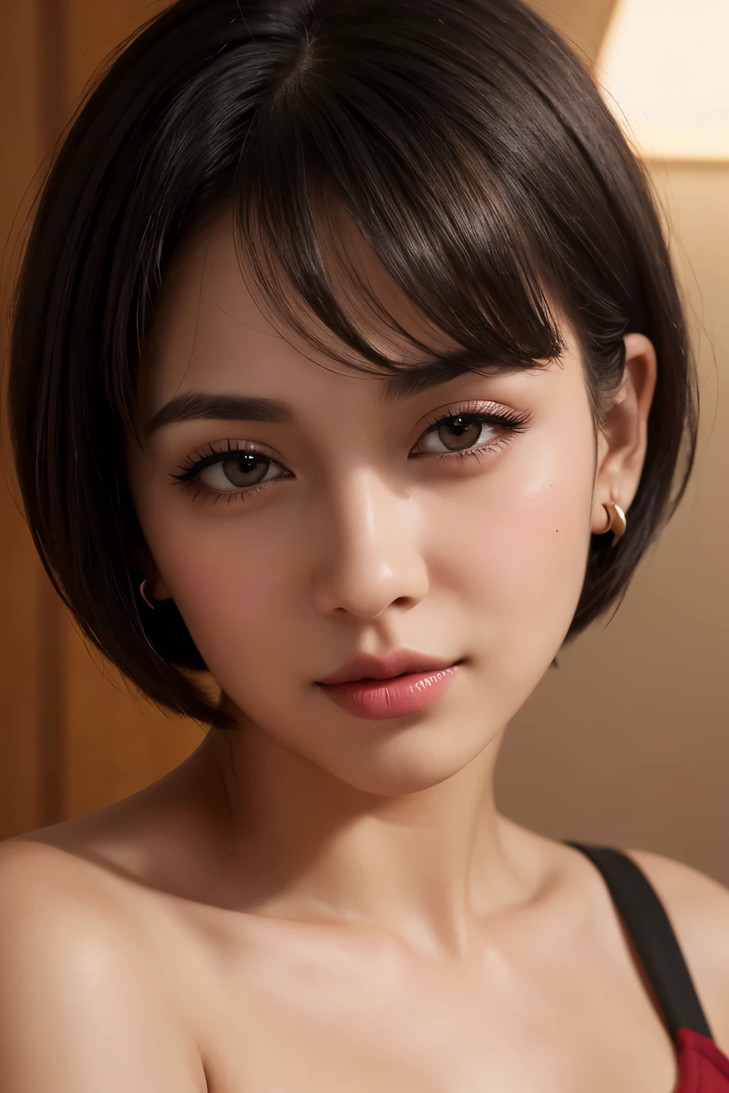 ((melhor qualidade, 8K, realista Obra de arte :1.3)), todo o corpo, sharp focus :1.2, Uma mulher oriental bonita com figura perfeita jovem :1.1, Abs delgado :1.2, ((cabelo castanho escuro, seios grandes :1.3)), semi nua com os seios a mostra:1.4, em uma banheira :1.5), Textura altamente detalhada do rosto da pele do corpo e do busto, olhos detalhados, Double eyelid, Busto grande, Uniforme OL,1.6 (sem calcinha), Cena interior de um banheiro dentro de uma banheira