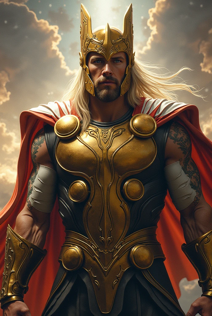 thor sand sclupture. octane render, unreal engine, highly detailed, intricate