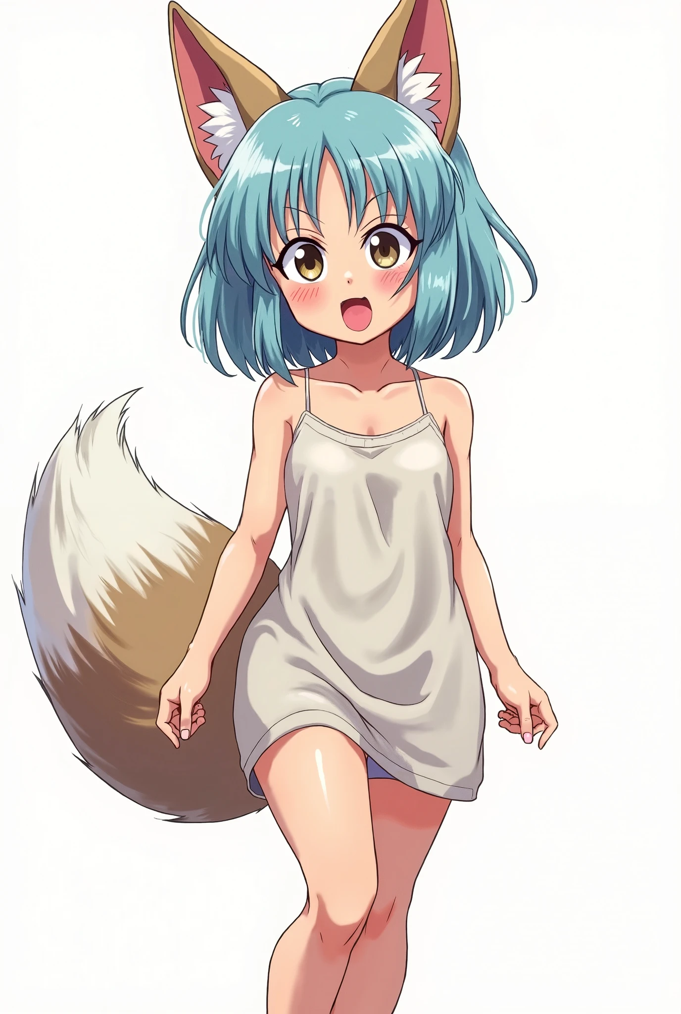 masterpiece、Two girls who personify cats、Infanty type、Chibi、cat ears and tail、snowscape、full nude、spread legs ,relaxed expression、hot onsen、Take an open-air bath、Chibi