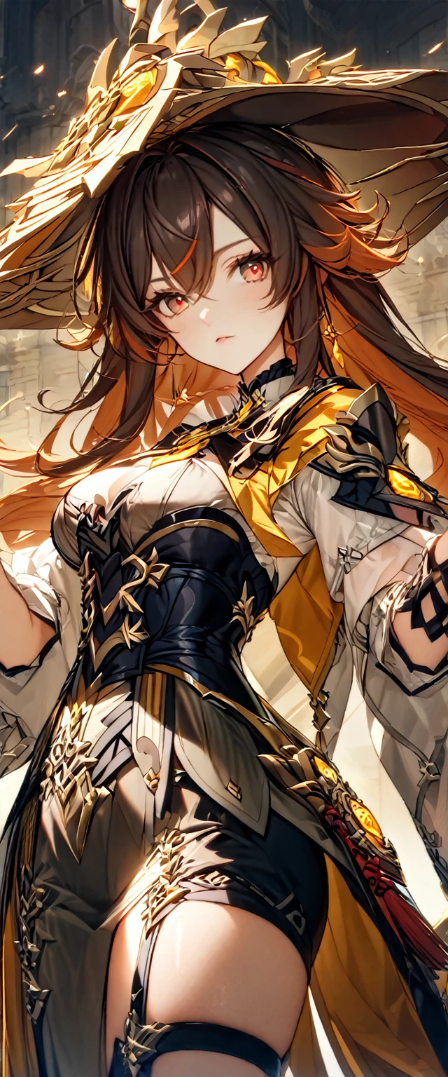 (Stella Termination:0.0),absurdres, (best quality), (masterpiece),(ultra-detailed:1.2),(photorealistic:1.3),(highres),(full body:1.2),from below,
1girl,(sitting:1.1),
wind blowing ,mature woman,
<lora:Tweyen:0.7>,Tweyen,blonde hair,ornaments ,(holding a bow:1.2),costume,sleeveless white ,cape,
(captivating patterns:1.4) ,Astro,starry sky,
floating island,starry sky,luminous trails ,wooden ship,
<lora:anime_minimalist_v1-000020:-0.5>
<lora:LowRa:0.2>