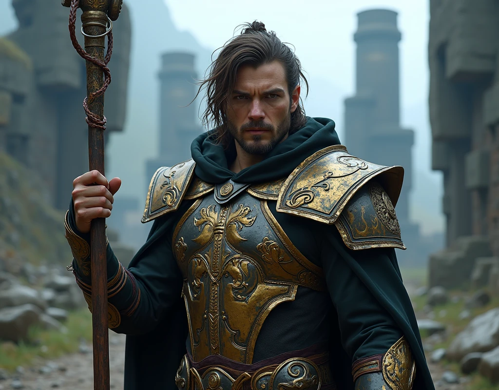 modelshoot style, (extremely detailed 8k wallpaper), full shot body photo of ((Elrond)), Intricate, High Detail, dramatic, fantasy world, fantastic location, skin pores, very dark lighting, heavy shadows, detailed, detailed face, (vibrant, photo realistic, realistic, dramatic, dark, sharp focus, 8k), lotr,