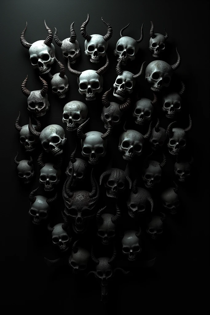 Death and a demon watching through my window
