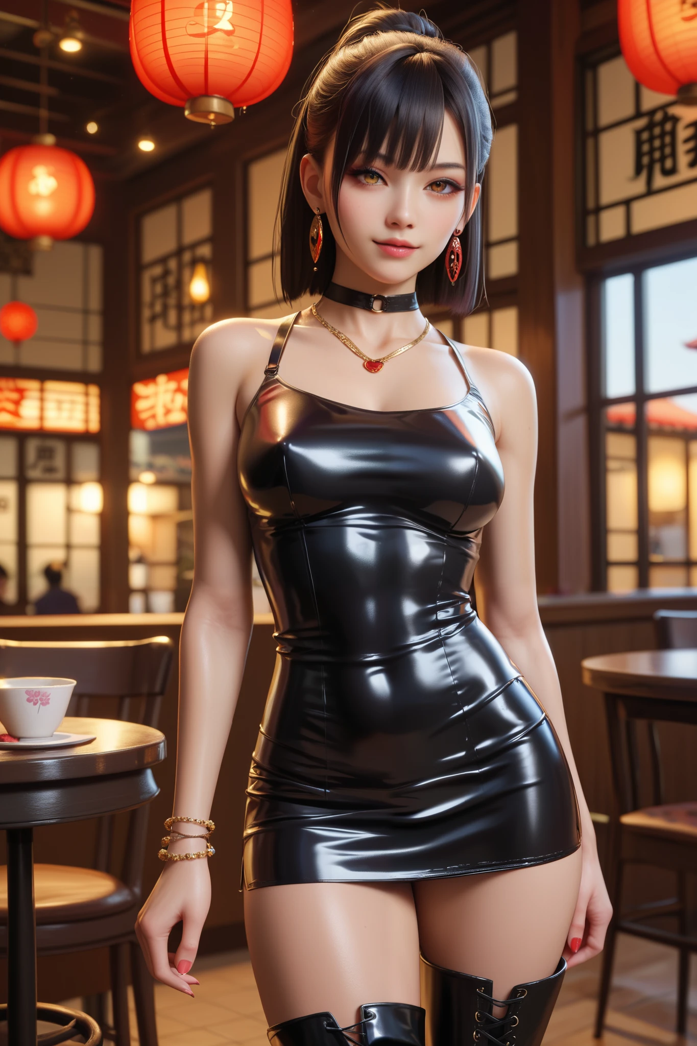 (masterpiece,highest quality,超A high resolution),Japanese women, (((Very beautiful 18 year old girl))), pretty girl、Look at the photographer､ ((Beautiful blonde bob hair)), Very cute face, Glossy Lips, Double eyelids on both eyes, blue eyes, Natural smile、 Natural Makeup, Long eyelashes, Shiny and smooth hair､Center image, Perfect limbs, Perfect ???????,(((Shiny Bunny Girl))),Wet with sweat,Cowboy Shot,Accentuate your butt、Big Ass

