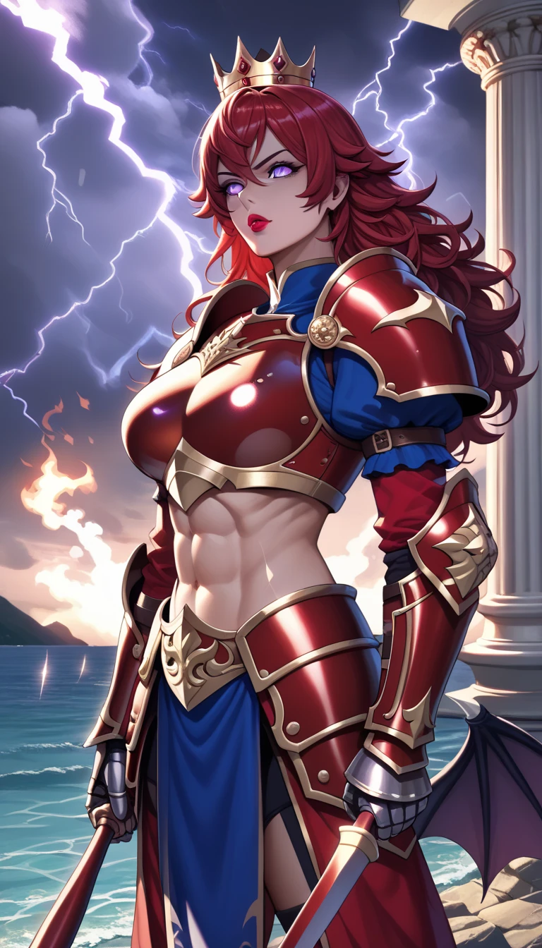 Scarlett Johansson, (bandage:1.3), (mad:1.1), Beautiful body, beautiful , shorts, Burgundy hair, Cosplay Wonder Woman, shot on SLR camera, detailed face, photography, Maximum details, neutral color, high dynamic range, pastel colors, soft light, 疯mad的细节, intricate details, hyperdetailed, masterpiece, 8K, wallpaper, (detailed), high quality, ((high detailed skin, Skin details)), sharp focus, 8K uhd, SLR camera, film grain
