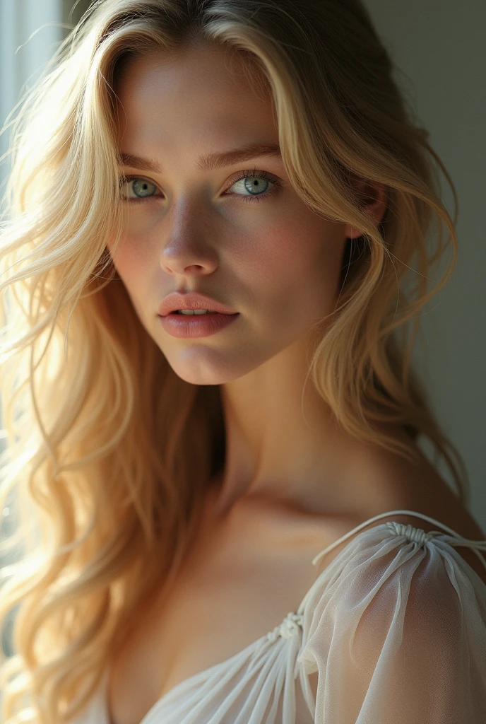 Beautiful blonde woman - SeaArt AI