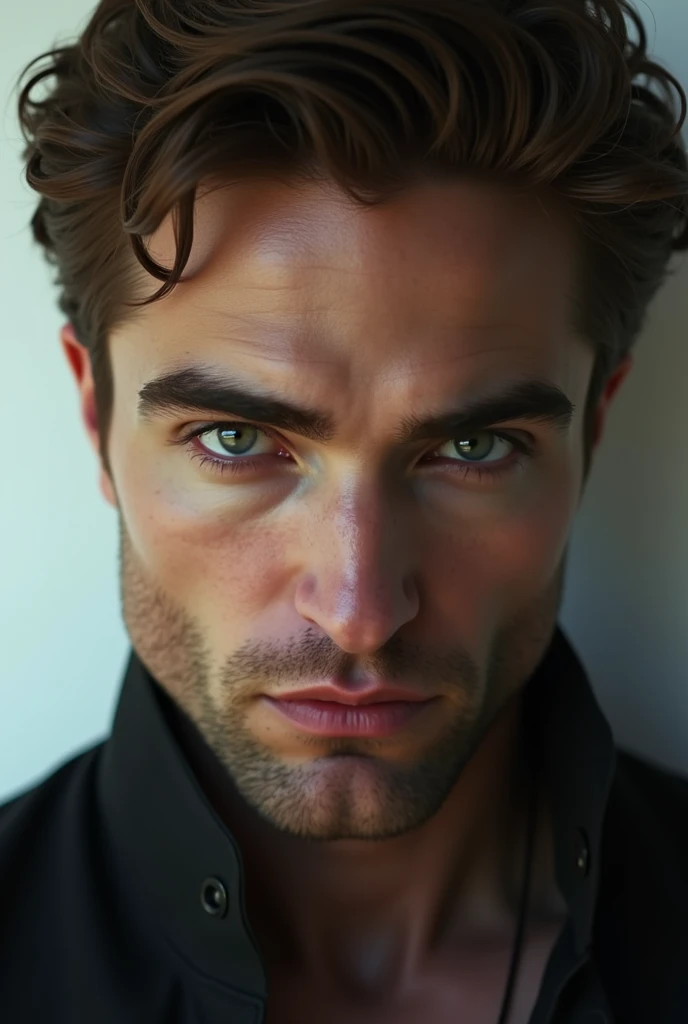 MODEL MAN EYELASHES MAKEUP