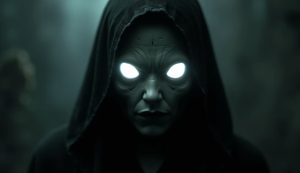 Person with 3 eyes, I need the two main eyes in white and the third eye with 3 pupils that looks weird and has repetitions
 