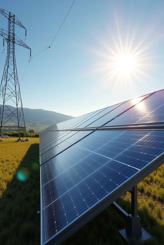 "Sustainable energy sources concept"