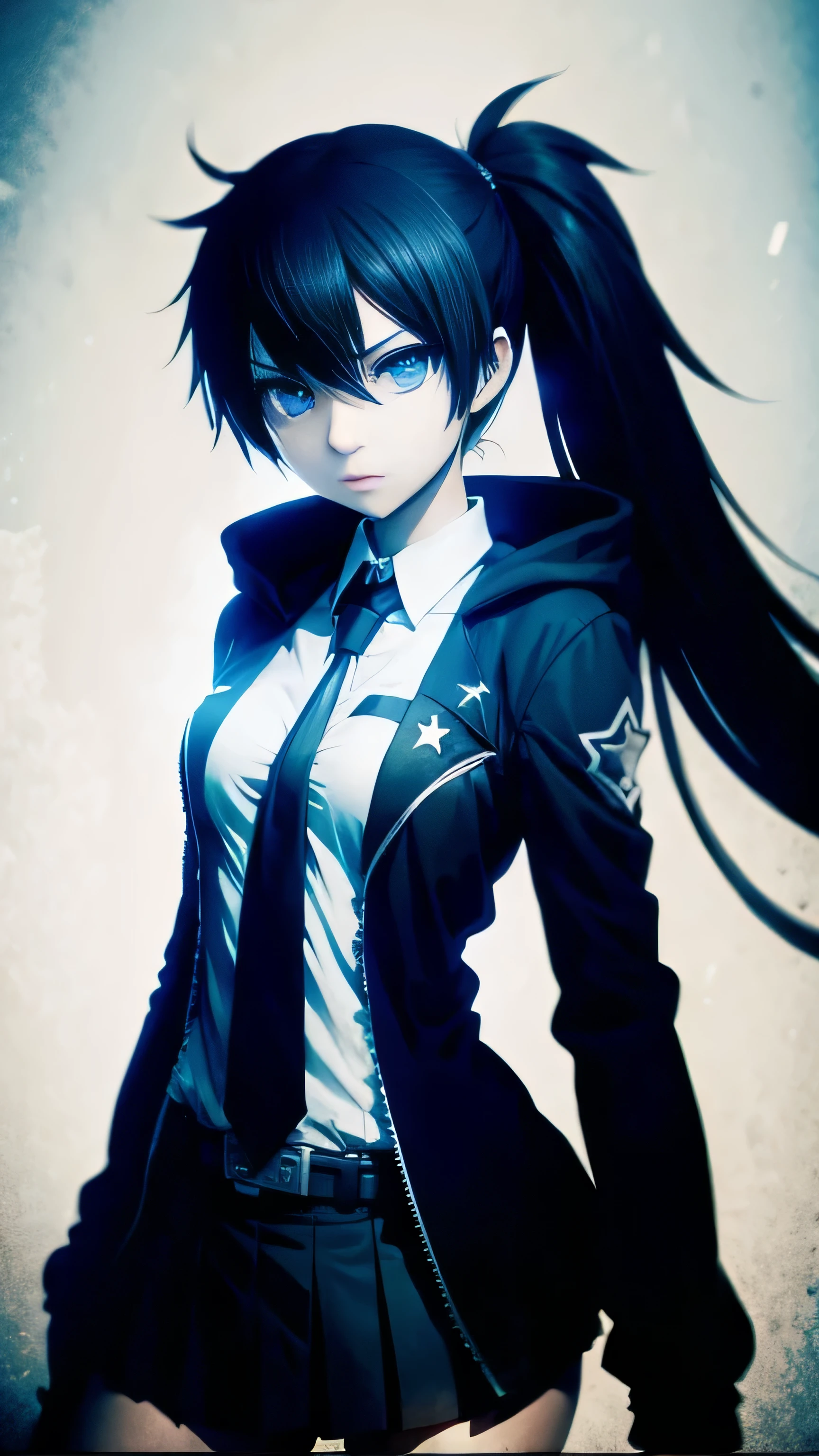 Black Rock Shooter, School Uniform,