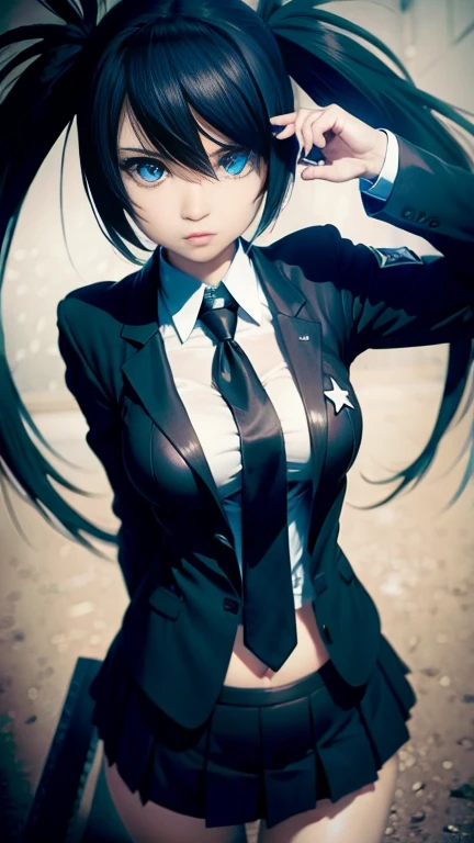 Black Rock Shooter, School Uniform,