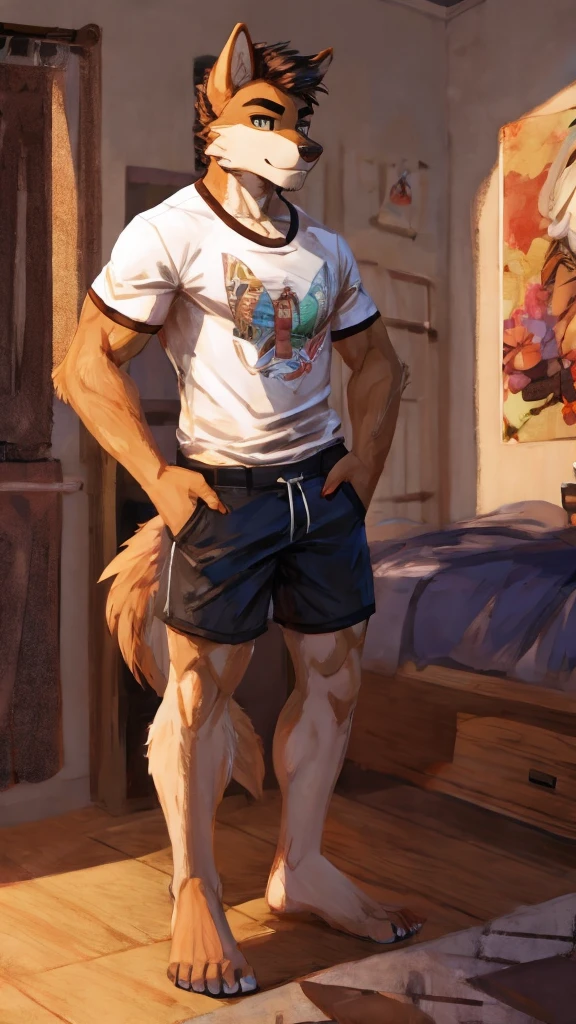 (Panhu:2),Transparent underwear,Bare feet,Abs,Thin,dog collar,Dog leash,Transparent briefs