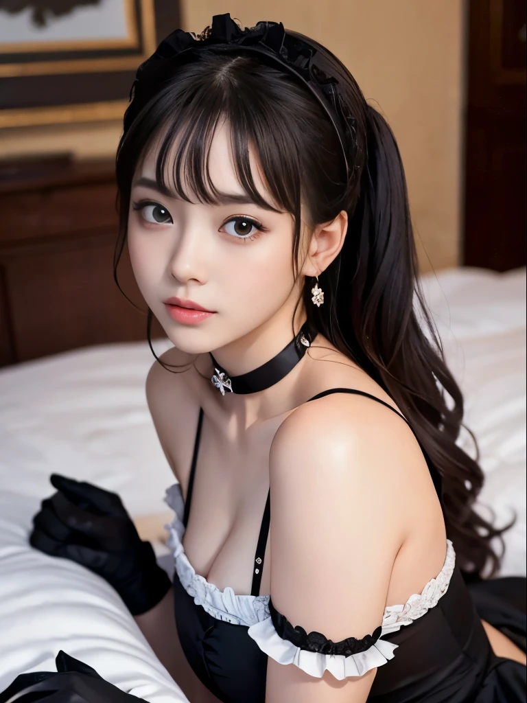 random sexy pose,full body,edgcatlingerie,wearing edgcatlingerie,cat cutout, cleavage cutout,look at the prompts for the rest,(1 beautiful Japanese idol, 20 years old), perfect body, Detailed beautiful delicate face, Detailed beautiful delicate eyes and eye highlights, Very thin and delicate eyelashes that are not too long, (finely detailed beautiful blown big eyes and detailed face), natural makeup, slender face, (lustrous skin, realistic detailed skin), (looking at viewer:1.2),masterpiece, (best quality:1.2), 8k, RAW photo, (Realistic, hyper realistic, photorealistic:1.3), Ultra High Res, intricate details, ultra detailed, High quality texture, distinct image, solo focus, face focus