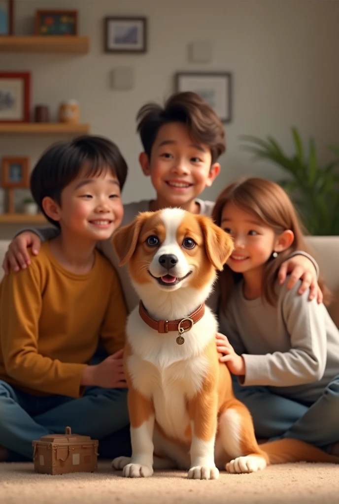 little boy shiba inu japanese style