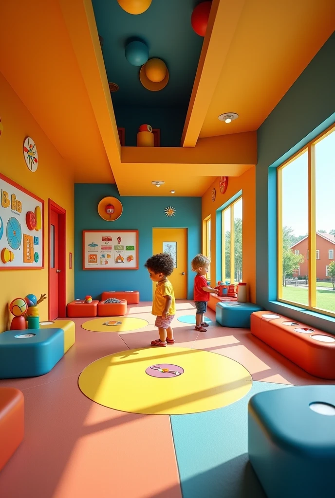 Classroom design for primary school students taking into account multiple intelligences 
