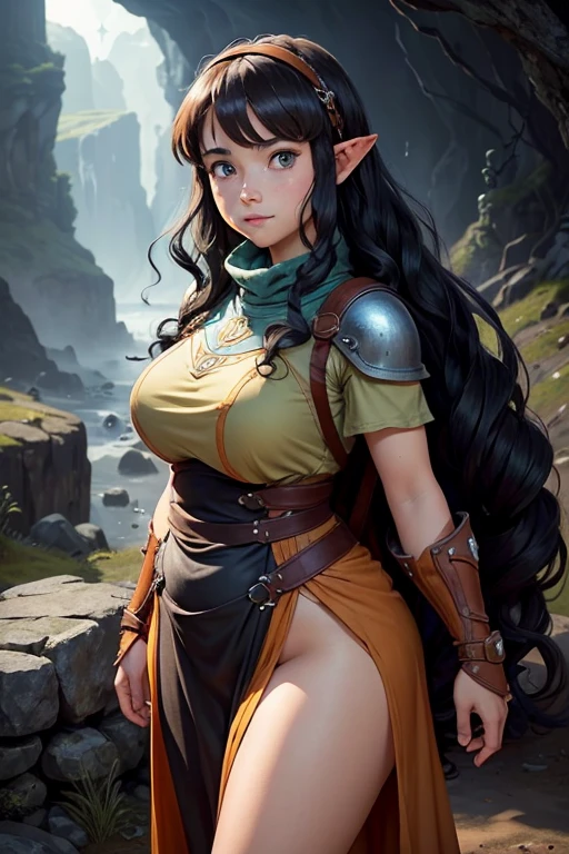 Beautiful girl, wearing sexy and warm clothes, long hair, 25 year old appearance, beautiful landscape, k, hd, fantasy style --auto --s2