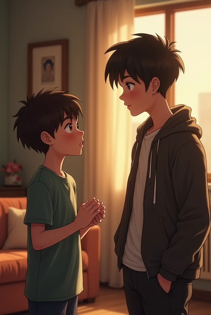 13-year-old boy and 18-year-old boy