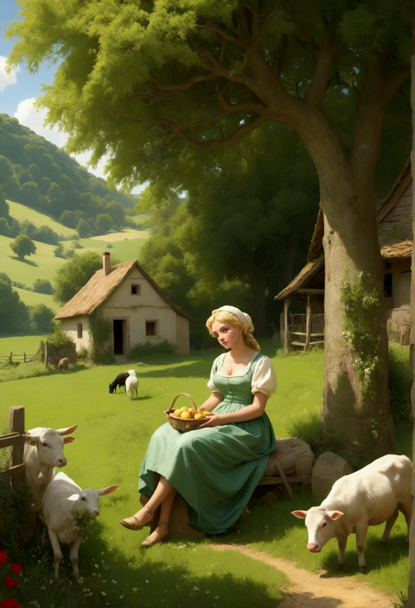 bimbo, Pastoral idyll