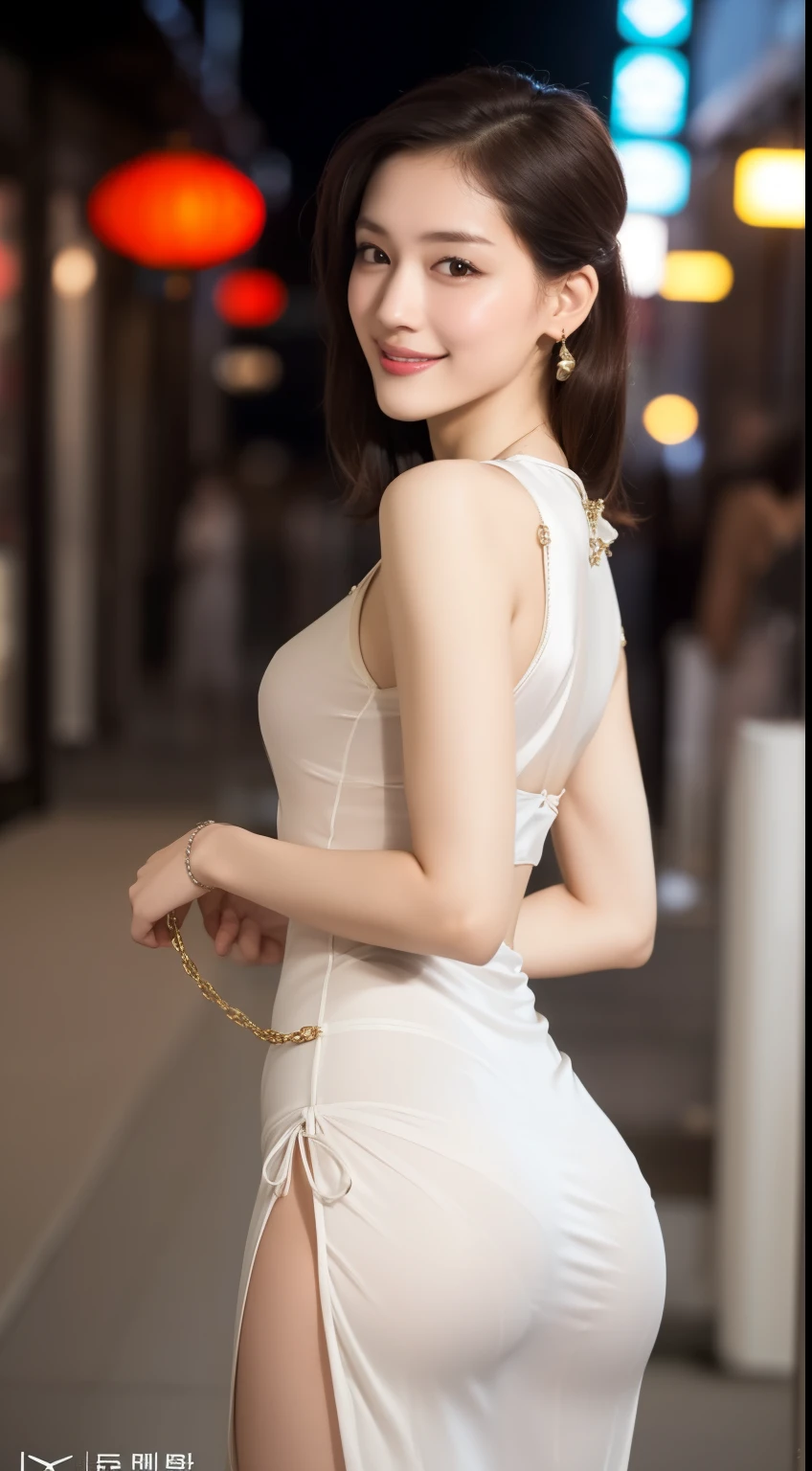 ((Top Quality, 8k, Masterpiece: 1.3)), Sharp Focus: 1.2, Beautiful Women with Perfect Style: 1.4, Slender Abs: 1.2, ((Dark Brown Hair, Big: 1.2)), (Natural Light, City Street: 1.1), Highly Detailed Face and Skin Texture, Detailed Eyes, Double Eyelids, (RAW Photo: 1.2), (Photorealistic: 1.4), ( Top Quality: 1.4), Ultra High Resolution, HDR, 8K Resolution, Dreamy, Commentary-Requested, Landscape, (No Text), Solo Focus, (Detailed Eyes), (Detailed Face), (Detailed Clothing Features), Skin Tight, (Shiny Skin), (SLF) Mender), (Slim), (Beautiful Face), 1 Boy, Virtual Girl Ren, Young, Bangs, Black Hair, Blue Eyes, Earring, Smile, Shy, Cute, look straight at the camera, (((Best Quality, 8k, Masterpiece: 1.3)), Sharp Focus: 1.2, Beautiful Women in Perfect Style: 1.4, Slender Abs: 1.2, ((Dark Brown Hair, Big: 1.2)), (Natural Light, City Street: 1.1), Highly Detailed Face and Skin Texture, Detailed Eyes, Double Eyelids ((Best Quality, 8K, Masterpiece: 1.3)), 1 Girl, smile, full body, slim face, pretty woman, super detailed face, detailed eyes, double eyelids, blurred background, slim face, belly short, big, slender, sexy, full body, full body, pale color dress, flowing skirt