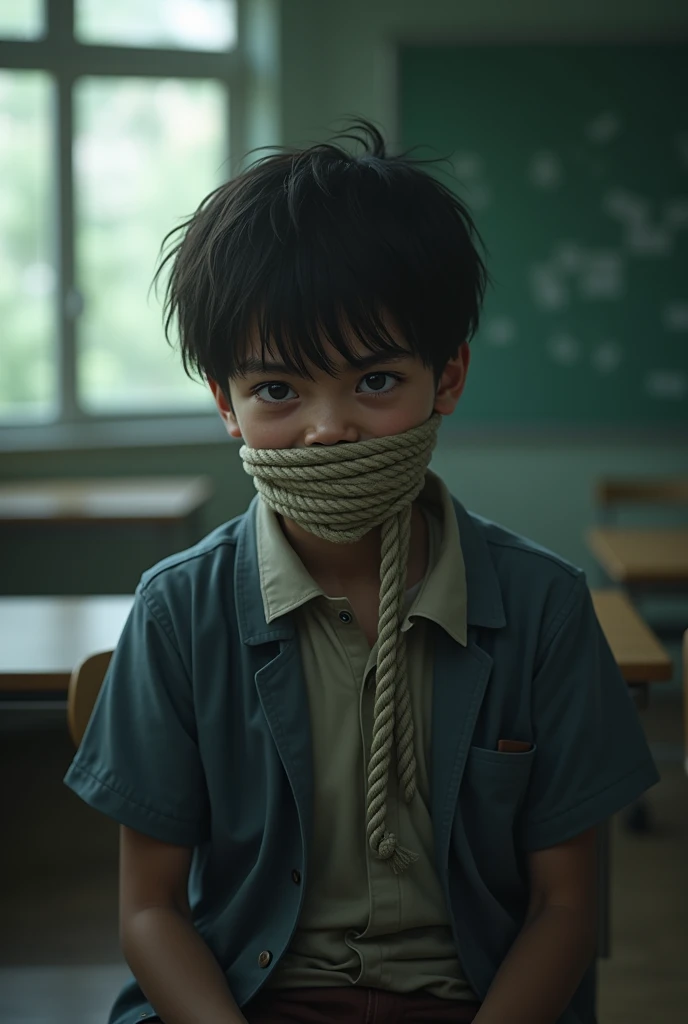 Blindfold、Primary school students、boy、Sleep