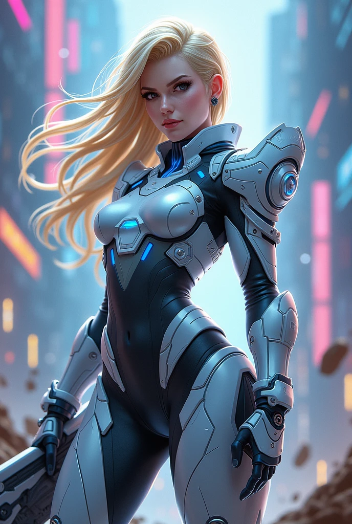 Futuristic artificial intelligence 4k image, Generate an detailed Human cyborg hybrid, this prompt creates a captivating depiction of a detailed Human cyborg hybrid, showcasing the seamless fusion of organic and mechanical and cybernetic elements. The fighter class cyborg should possess advanced technology, seamlessly integrated with its biological features, resulting in a formidable and visually stunning being that captures the imagination. Strike a balance between the natural world and cutting-edge tech in this one-of-a-kind design, --auto --s2