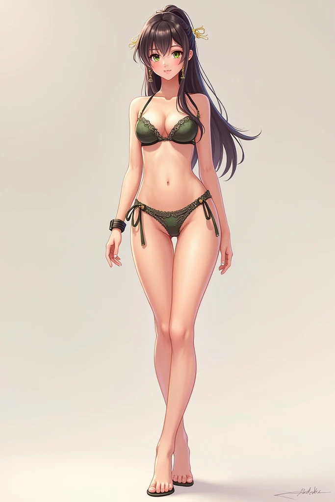 ・Nude・M-shaped legs・Girl