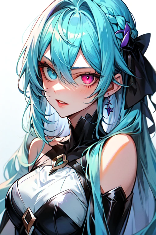 （tmasterpiece，top Quority，best qualtiy，offcial art，Beauty and aesthetics：1.2），（1girl），Extremely detailed，（s fractal art：1.3），extremely colorful，Most detailed,blue hairs