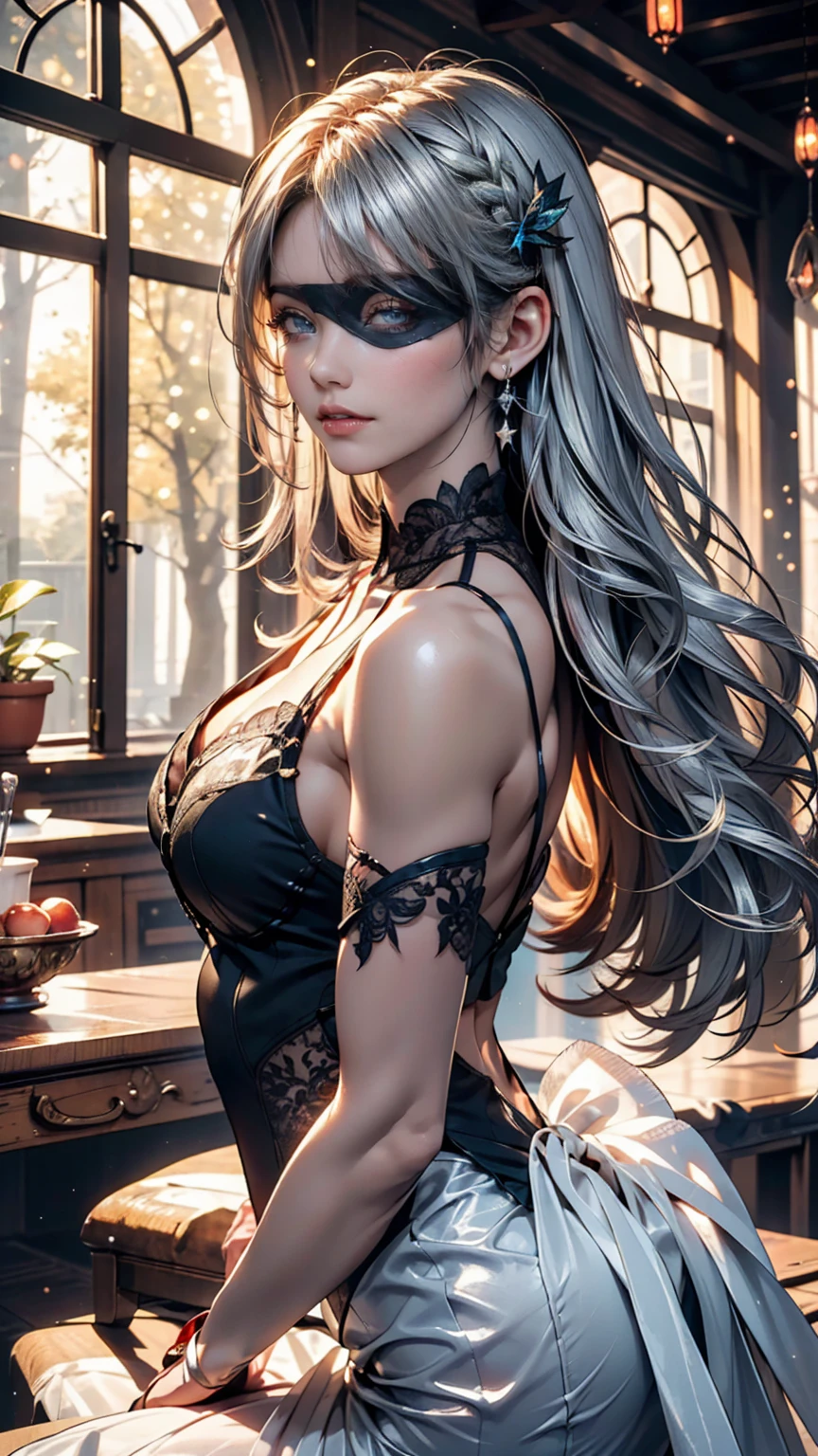 um close de uma mulher com um vestido verde e um colar, obras de arte no estilo de guweiz, estilo anime 3 d realista, lindo retrato de anime, estilo de realismo de anime, retrato detalhado de garota anime, linda pintura de personagem, por Yang J, impressionante retrato de rosto de anime, estilo de arte de anime realista, retrato de uma garota de anime, lindo estilo de anime, corpo inteiro