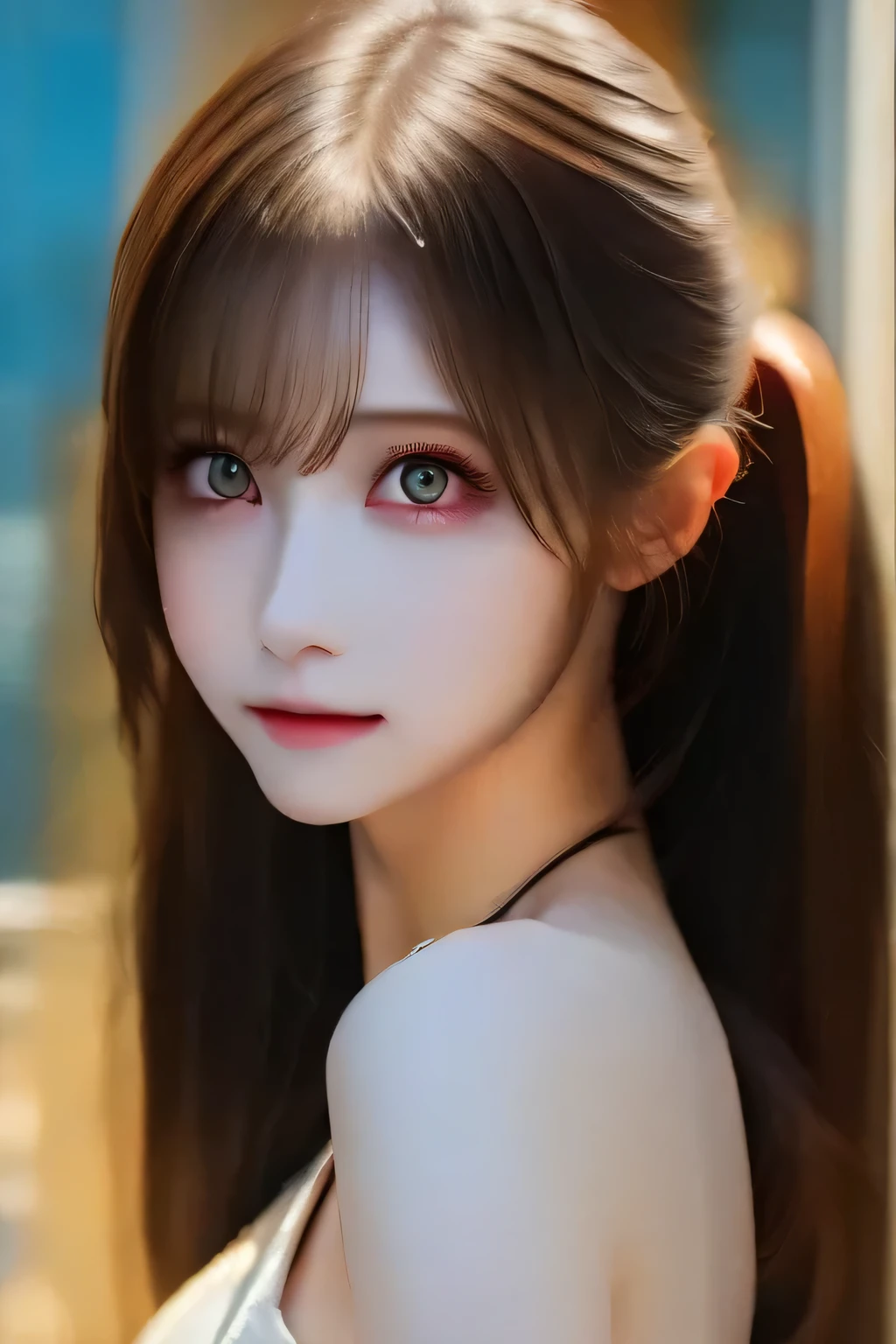 (photoRealistic:1.4), best quality,Realistic, masterpiece,  very delicate and beautiful, CG, Very detailed , high definition ,  Very detailed,  1 girl, Tifa_ Lockhart ,  A beautiful, detailed girl ,whole body, Realistic,Japanese clothing, Beautifully detailed red eyes,  light on face,  cinematic lighting ,,  